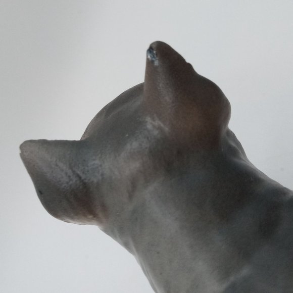 Schnauzer Figurine Vintage Dog Figure Norcrest Made in Japan Collectible Ceramic - Picture 10 of 11